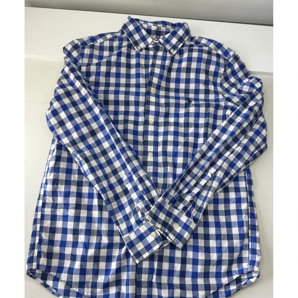 Polo Ralph Lauren Boys Lot of‎ 3 Shirts Hoodie Tee Shirt Gingham Shirt  L 14/16